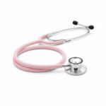 گوشی پزشکی لیتمن کلاسیک 3 صورتی آدامسی کد 5962 با چست پیس آینه ای